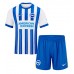 Maillot de foot Brighton Evan Ferguson #28 Domicile vêtements enfant 2024-25 Manches Courtes (+ pantalon court)